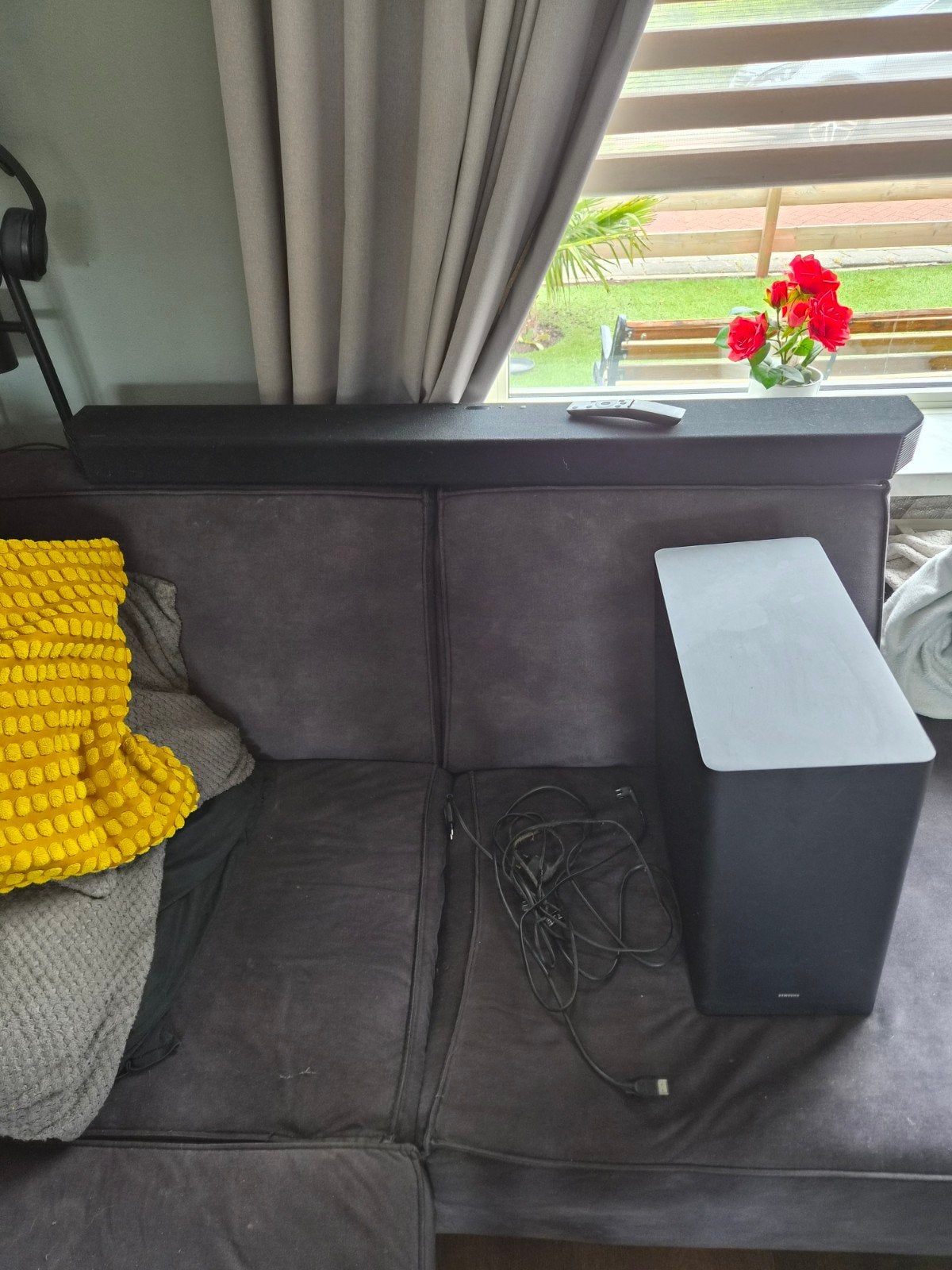 Samsung Soundbar HW-Q900A met subwoofer en afstandsbediening, Ophalen of Verzenden, Bluetooth, Gebruikt