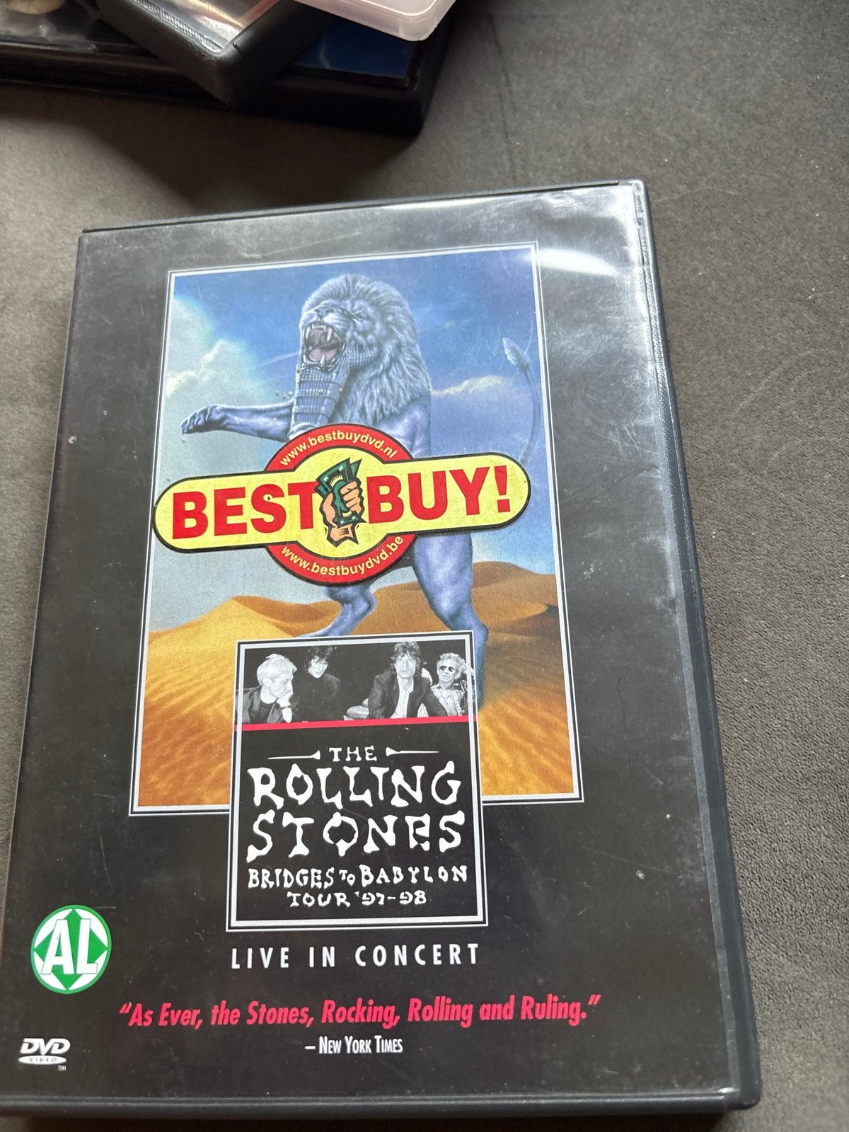 The Rolling Stones - Bridges to Babylon Tour '97-98 DVD, Alle leeftijden, Ophalen of Verzenden, Gebruikt, Muziek en Concerten