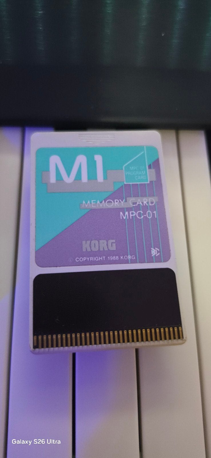 Korg M1 Valhalla en Korg M1 Memory Cards - Zeldzaam!, Ophalen of Verzenden, Gebruikt, Overige aantallen, Korg