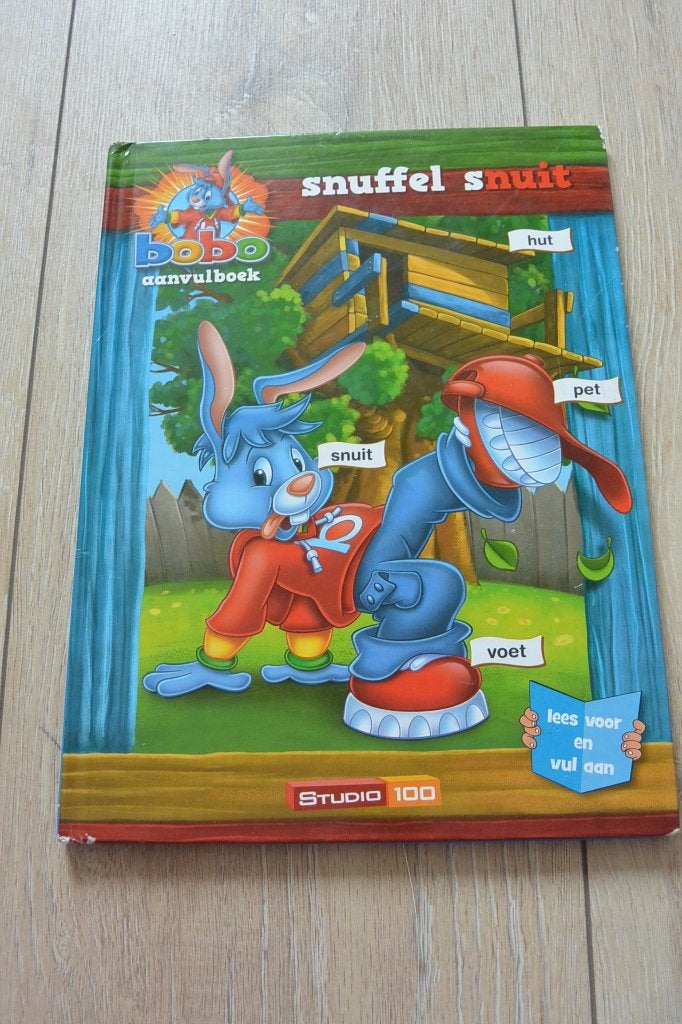 Bobo Aanvulboek: Snuffel Snuit - Lees en Vul Aan, Gelezen, Studio 100, Fictie algemeen, Jongen of Meisje