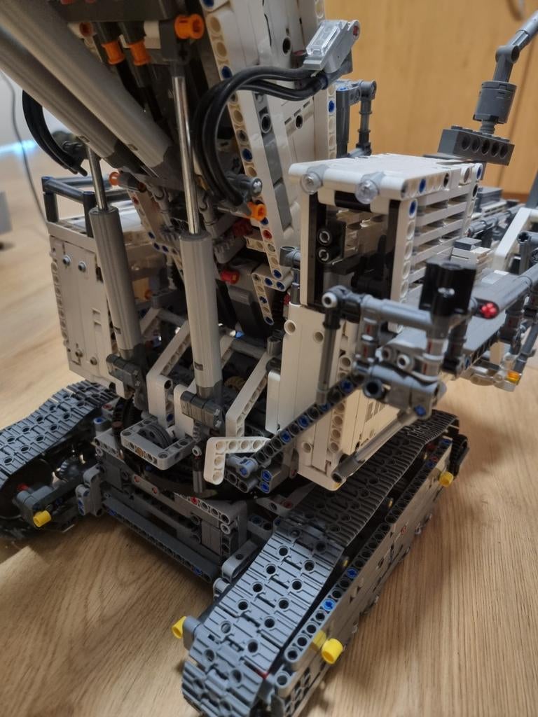 Lego Technic Liebherr R 9800 Graafmachine (42100), Ophalen of Verzenden, Zo goed als nieuw, Complete set, Lego