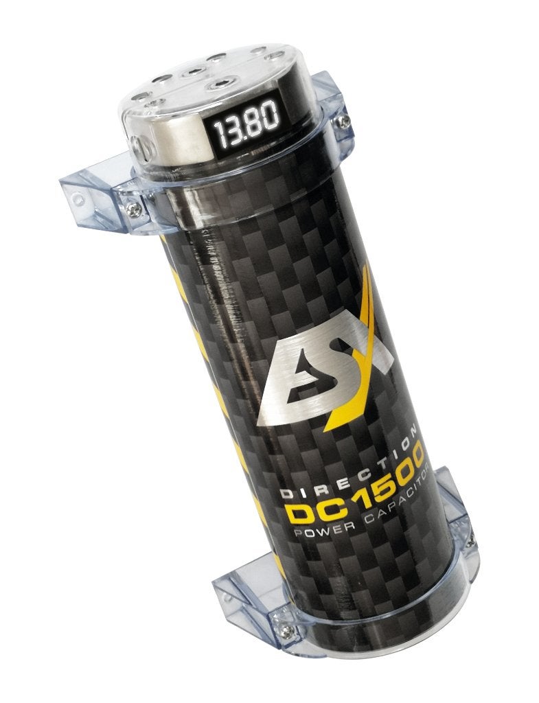 ESX DC1500 1.5 Farad Power Capacitor (Powercap) Condensator