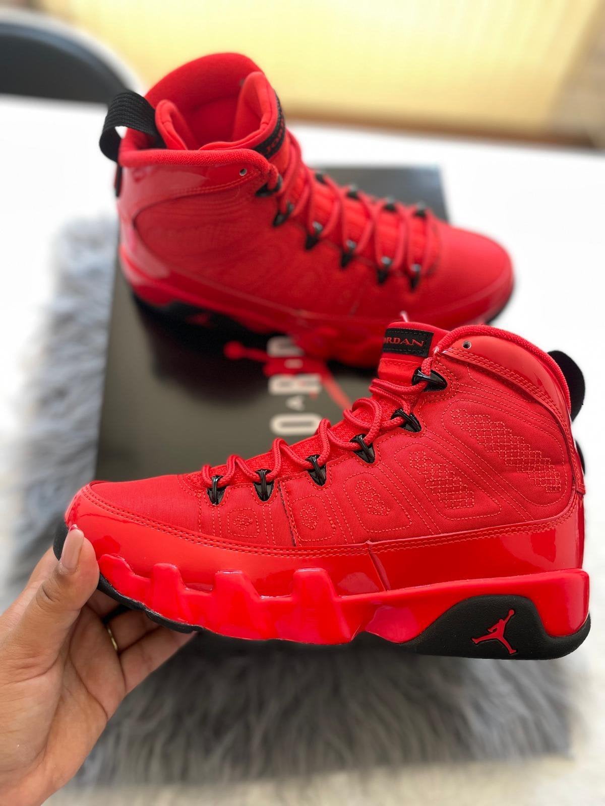 Air Jordan 9 Retro Chili Red mt 40, Ophalen, Schoenen, Nieuw, Maat L