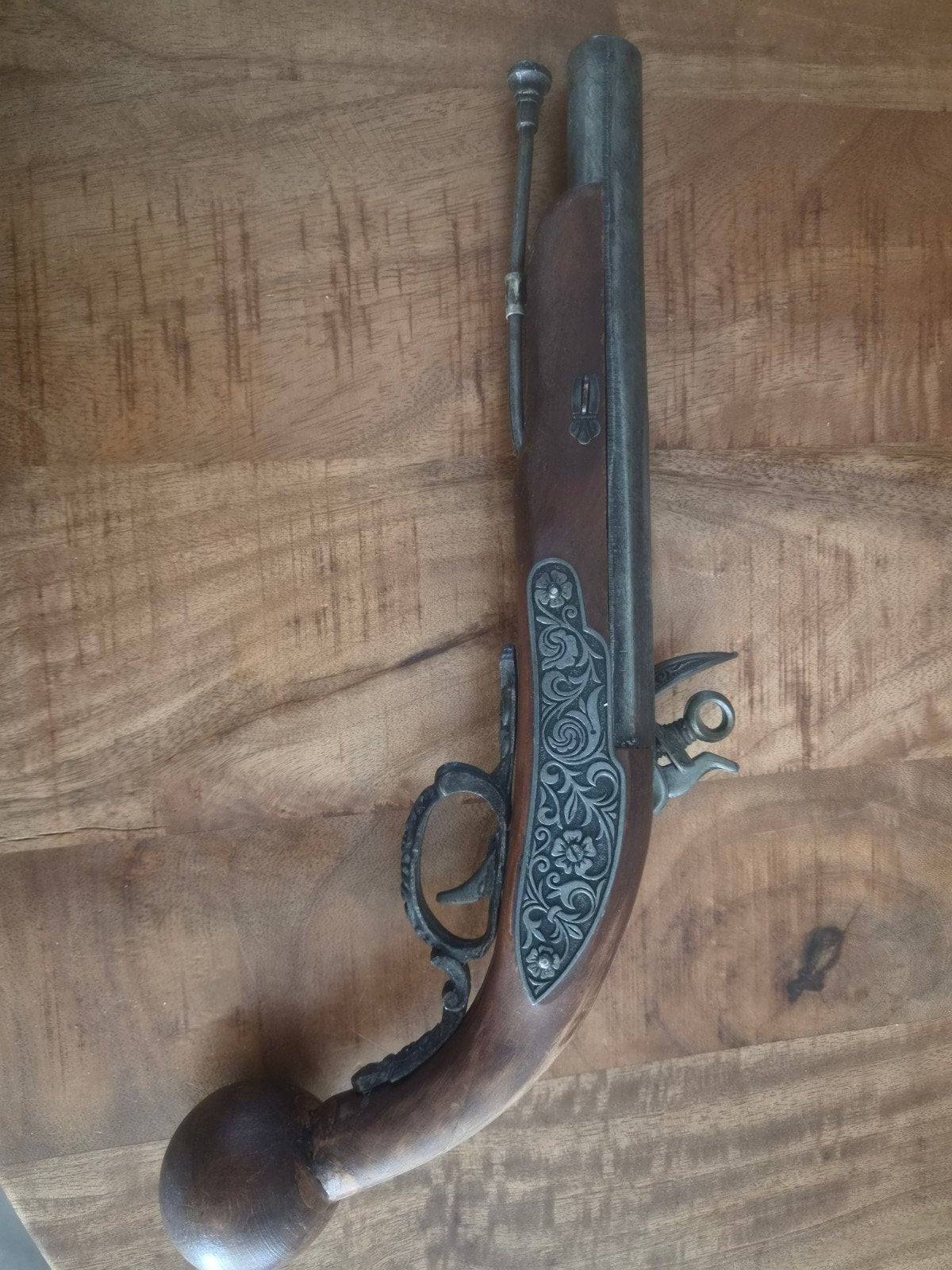 Antiek 18e-eeuws Vuursteenpistool - Decoratief, Ophalen of Verzenden
