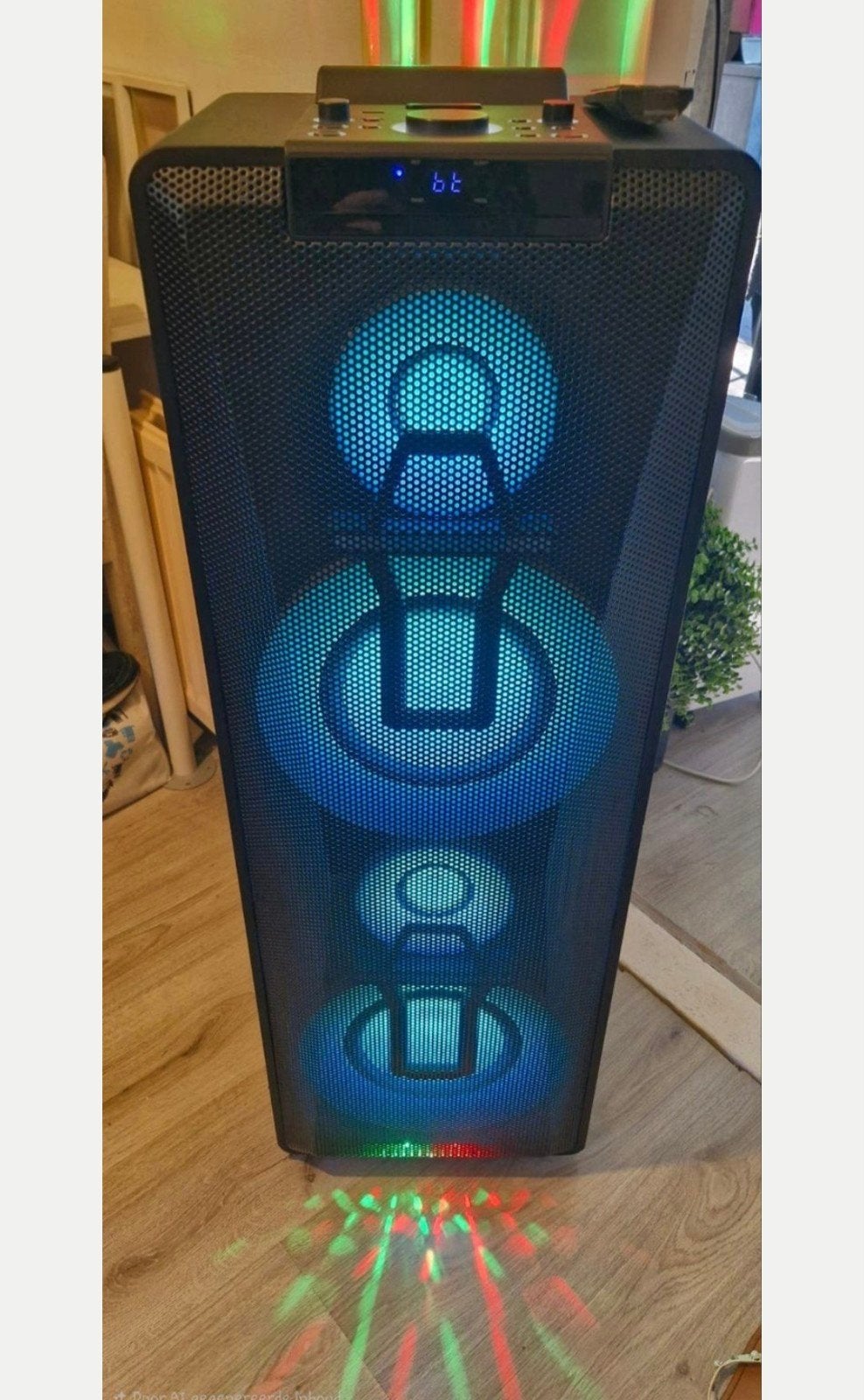 Muse M-1990DJ Party Speaker met Lichteffecten en Karaoke, Bluetooth, Party speaker, Nieuw, Ophalen of Verzenden