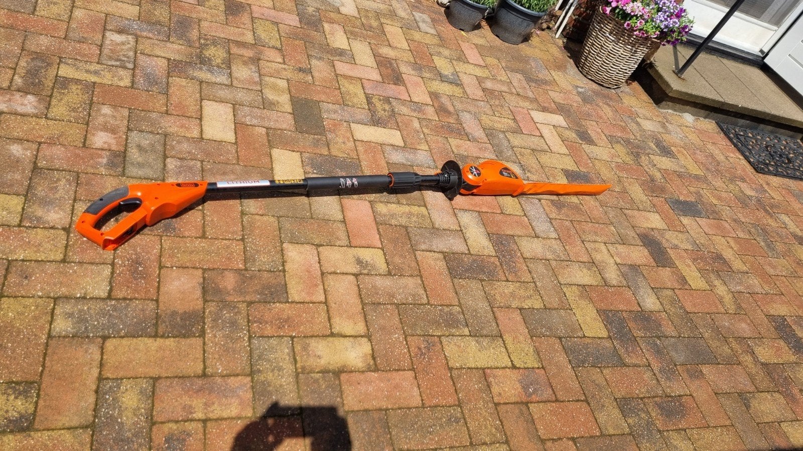 Telescopische heggenschaar, Tuin en Terras, Heggenscharen, Ophalen, Accu
