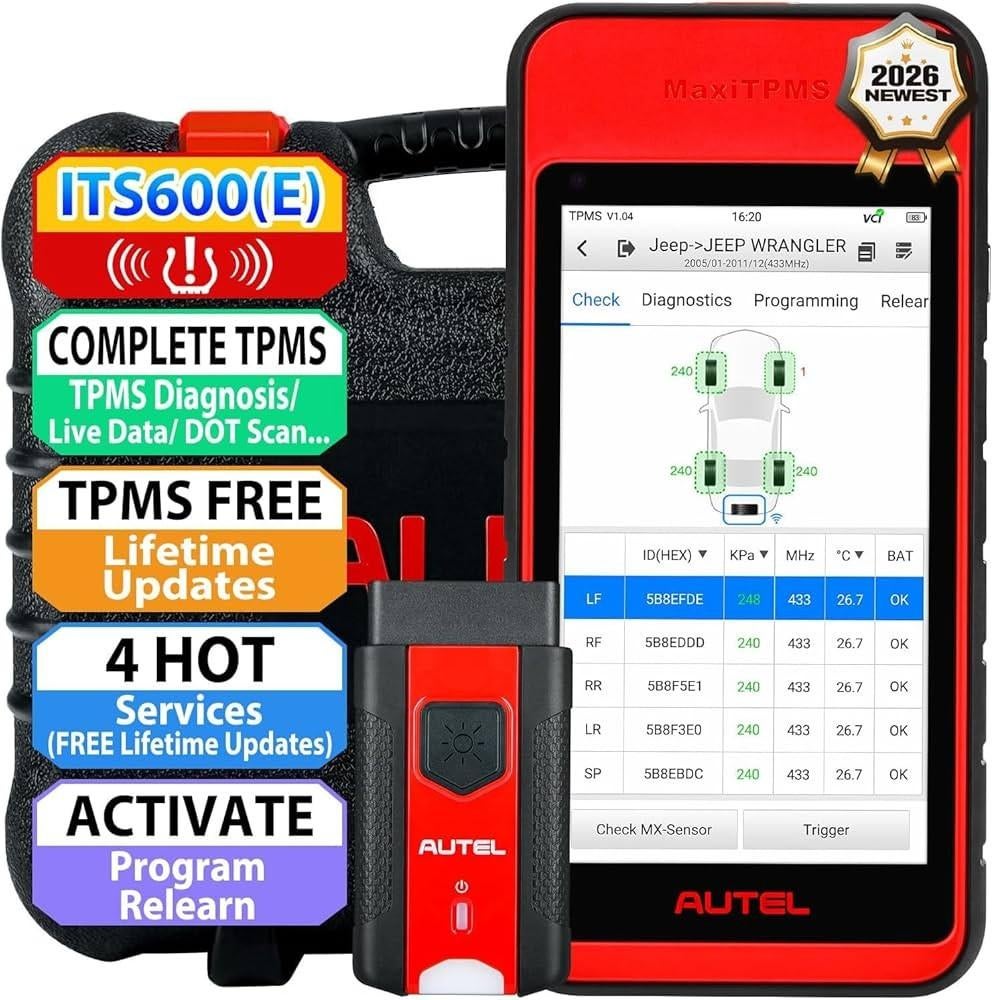 Autel ITS600 Autel TPMS Apparaat bandensensoren inleren, Ophalen of Verzenden
