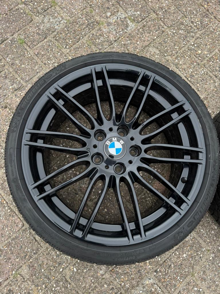 Orgineel bmw style 269 velgen 19 inch glans zwart, Velg(en), 235 mm, Zomerbanden, Ophalen