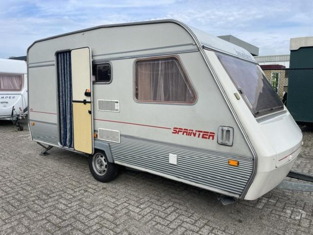 Beyerland Sprinter 430 TM 1993; 2xzit tent luifel, Overige typen, Schokbreker, Bedrijf, Treinzit