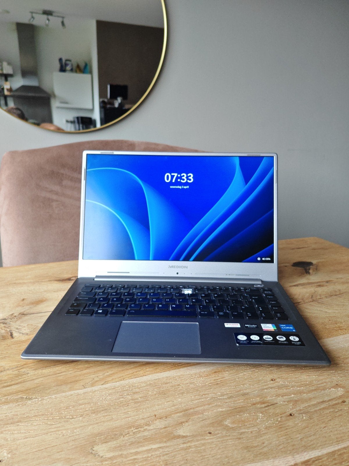 Medion Akoya S15449 – i5 11e Gen – 16GB RAM – SSD – Windows, Met videokaart, 2 tot 3 Ghz, Intel Core i5 processor, Ophalen of Verzenden