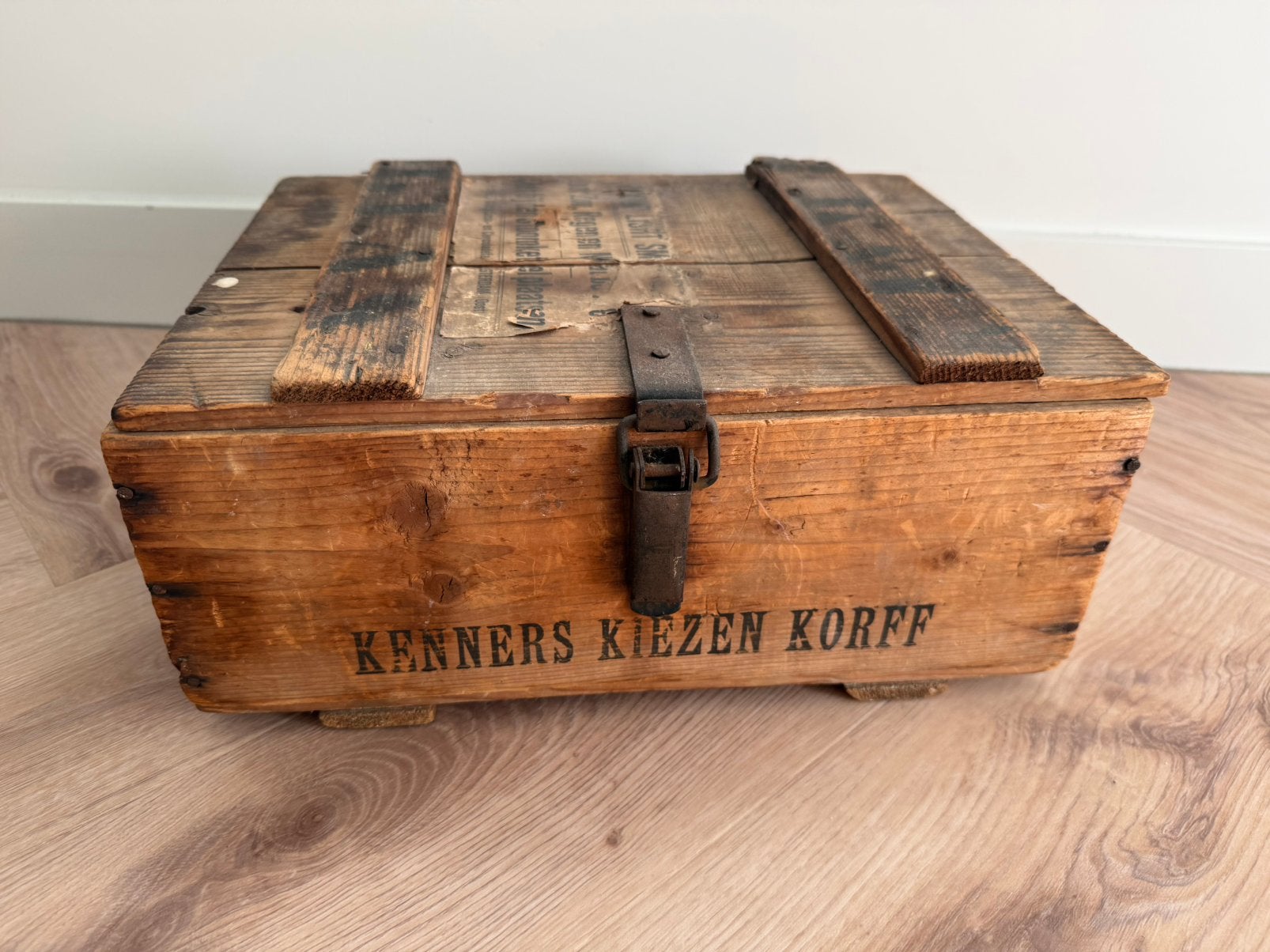 Korff cacao kistje, Ophalen of Verzenden, Gebruikt