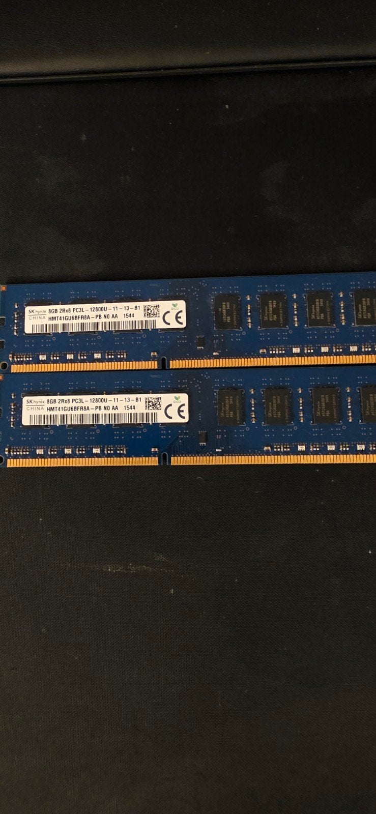 SK Hynix ddr3L 2x8 (16GB), Computers en Software, DDR3, Ophalen of Verzenden, Zo goed als nieuw, Desktop