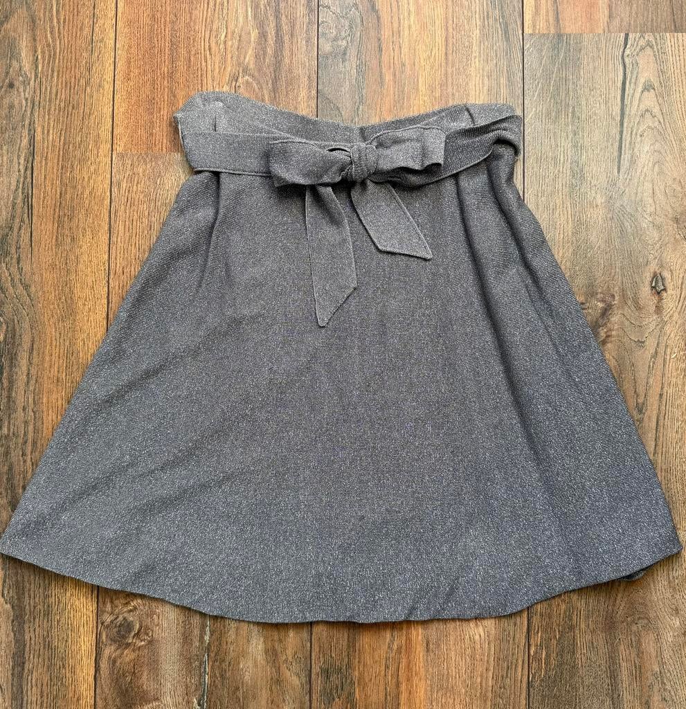 Grijs / zilver rokje van Nikkie in maat 36, Kleding | Dames, Rokken, Ophalen of Verzenden, Zo goed als nieuw, Maat 36 (S), Grijs