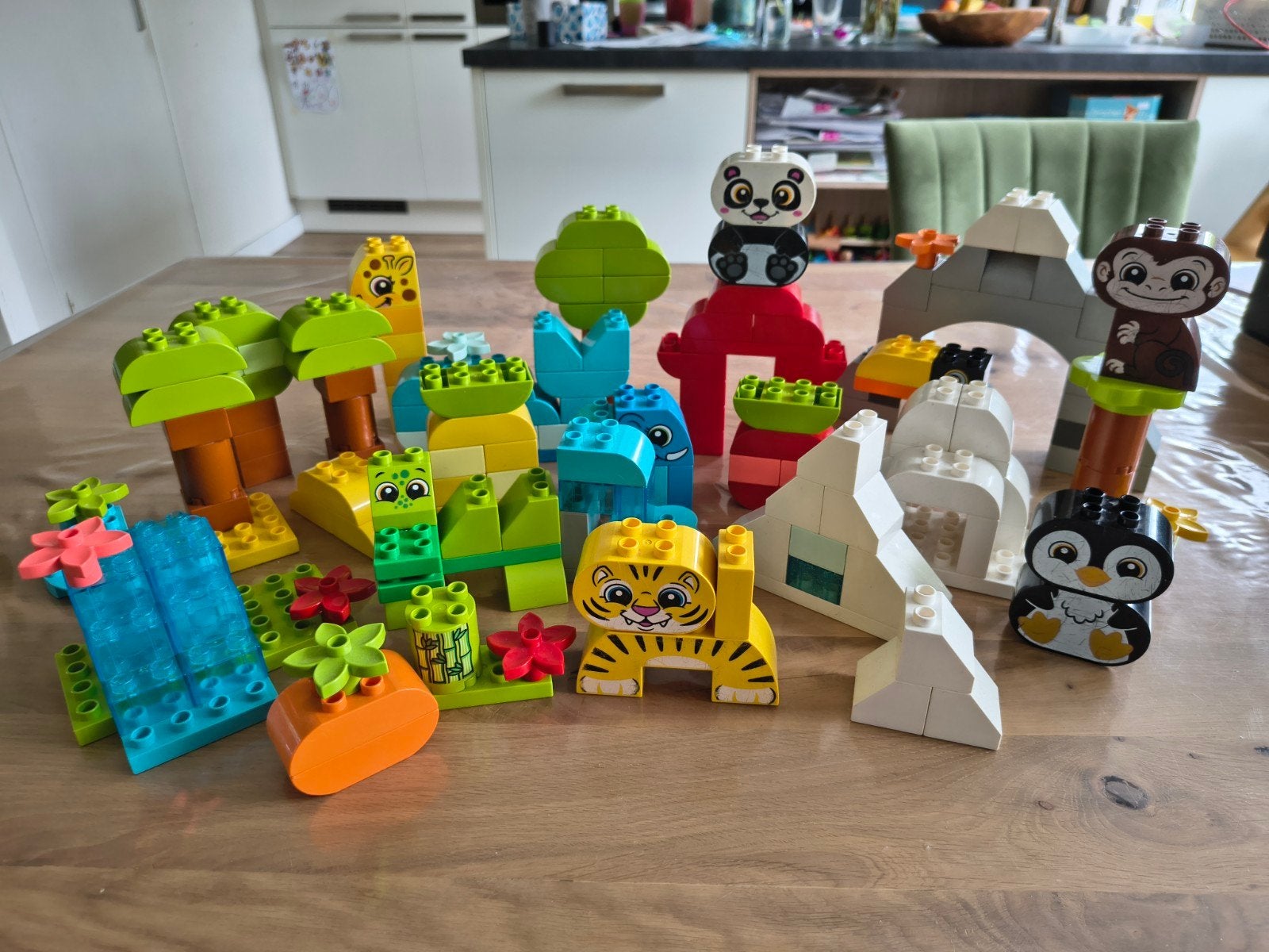 Duplo set 10934 creatieve dieren, Ophalen of Verzenden, Gebruikt, Duplo