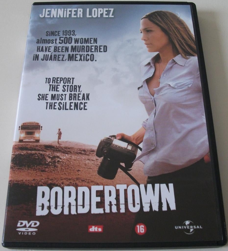 Dvd *** BORDERTOWN *** She must break the silence, Vanaf 16 jaar, Ophalen of Verzenden, Zo goed als nieuw, Drama