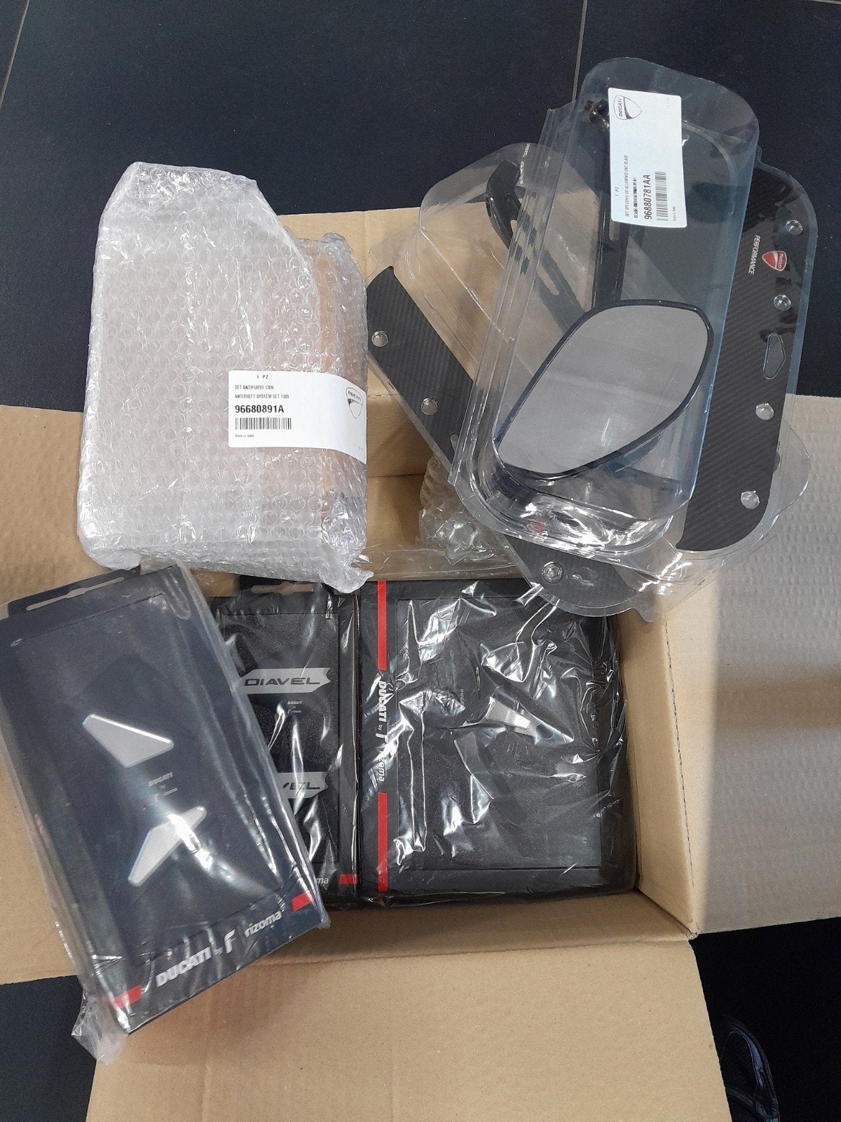 Ducati Diavel 1260 alarm spiegels style pakket, Ophalen of Verzenden, Nieuw