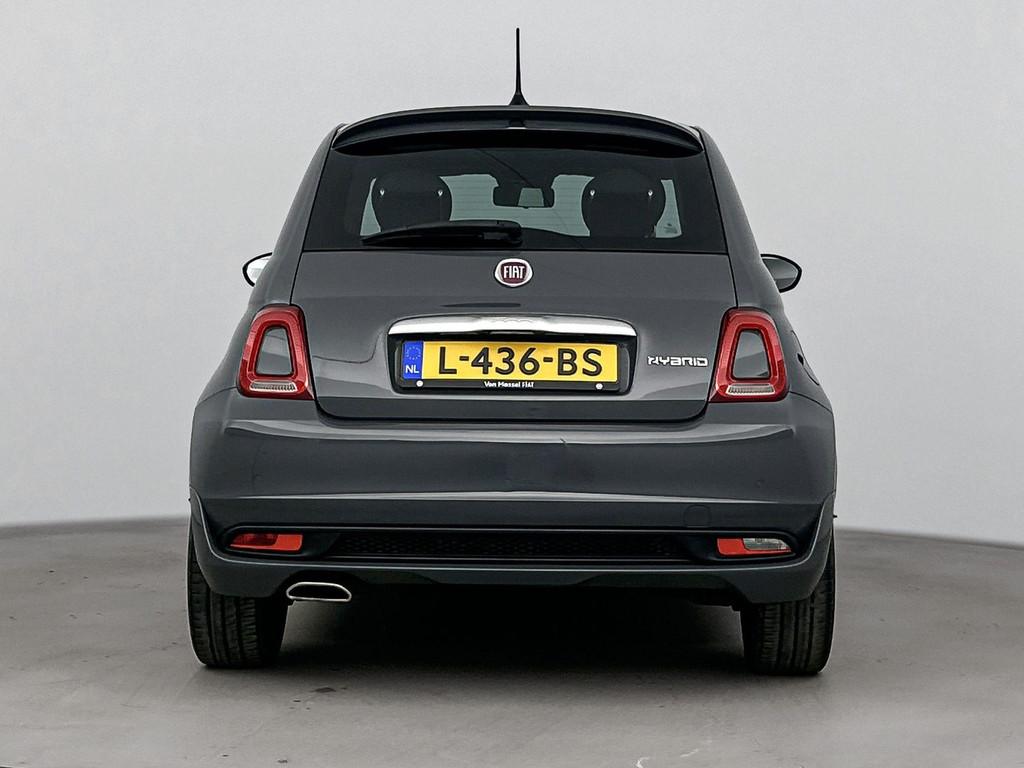 Fiat 500 1.0 Hybrid Rockstar | PANO | Cruise Control | Airco, Auto's, Voorwielaandrijving, 12 maanden, Stof, 4 stoelen