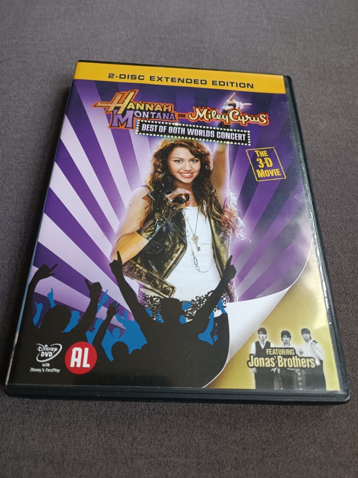 Hannah Montana - dvd, Alle leeftijden, Ophalen of Verzenden, Zo goed als nieuw