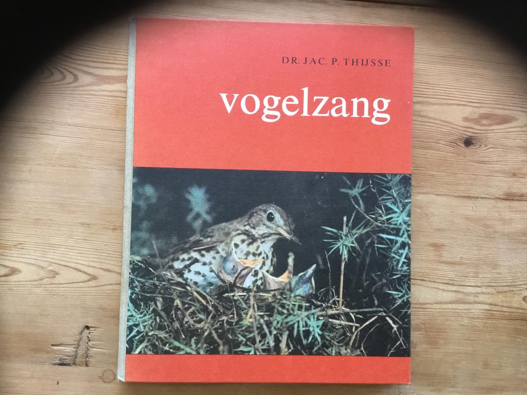 Vogelzang.  DR. JAC. P. THIJSSE.    €8.00.  Bieden, Ophalen of Verzenden, Zo goed als nieuw, Vogels