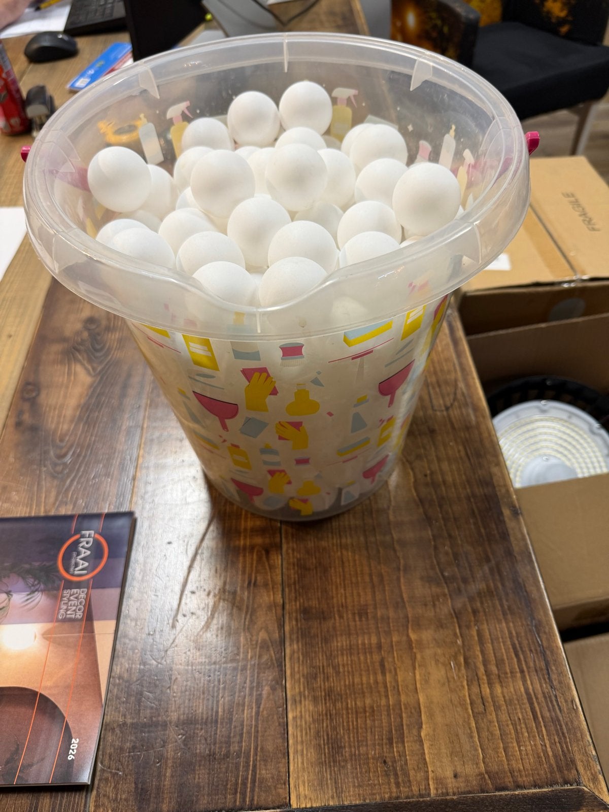 Partij pingpongballen - Zo goed als nieuw, Ophalen, Zo goed als nieuw, Net, Batje(s) of Balletje(s)