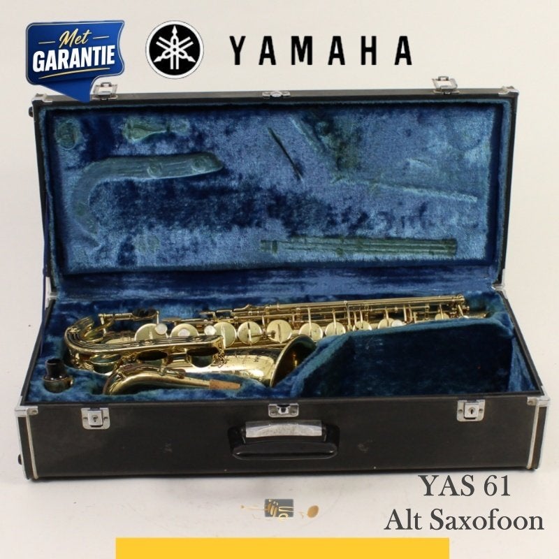 Yamaha YAS-61 Purple Logo Alt Saxofoon Vintage Japan Made