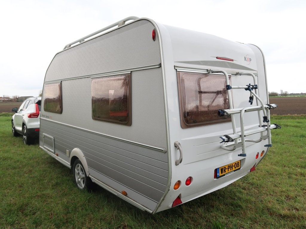 Kip Shuttle Special 41 TTZ / voortent, Caravans en Kamperen, Caravans, Dwarsbed, Kip, Bedrijf, Treinzit