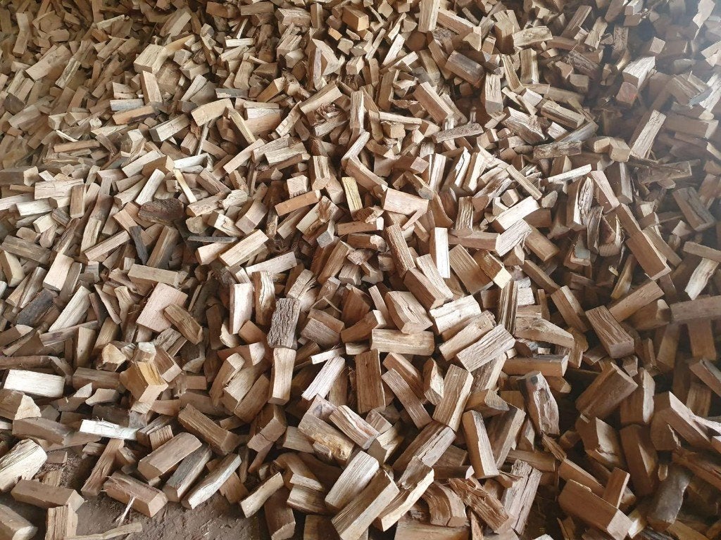 Bijna Droog Haardhout | Beuk Eik Es | Losgest. v.a. €110/m³, Tuin en Terras, 6 m³ of meer, Ophalen, Beukenhout, Blokken