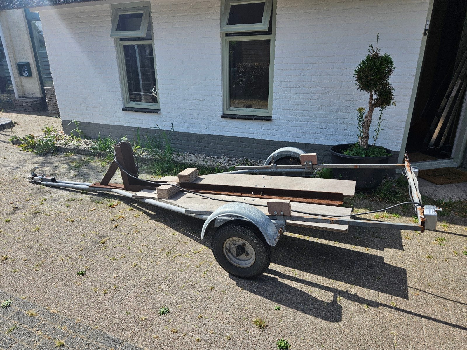 superhandige trailer opknapper onderdelen, Watersport en Boten, Ophalen, Gebruikt, Motorboot