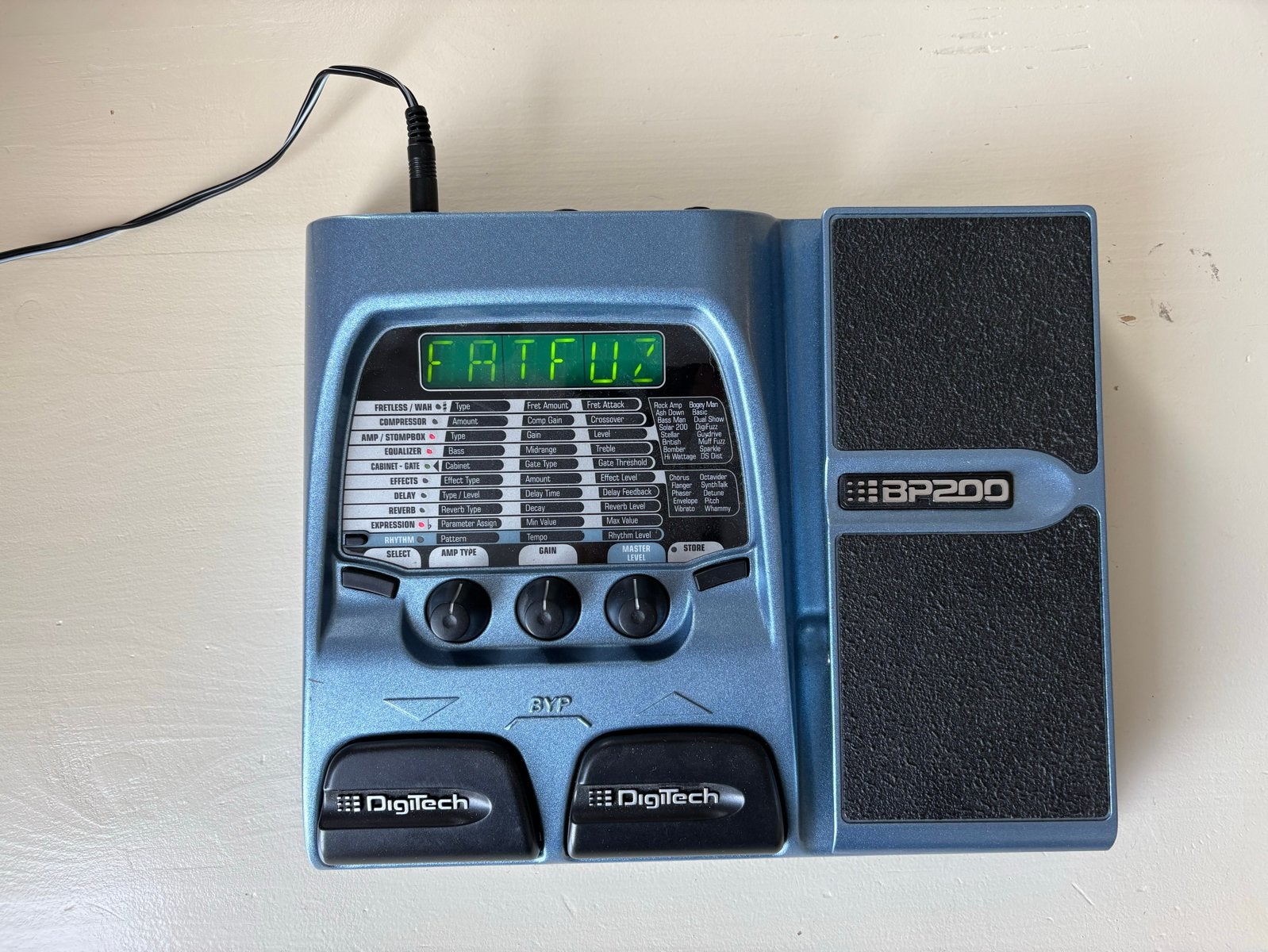 DigiTech BP200 Modeling Bass Processor, Ophalen of Verzenden, Gebruikt, Multi-effect