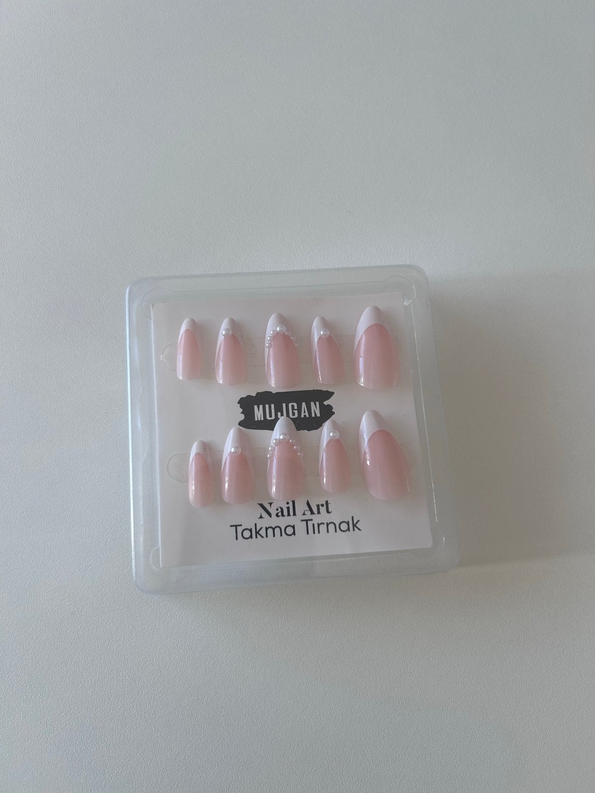 French Tips Nepnagels met Parels, Ophalen, Nieuw, Overige typen