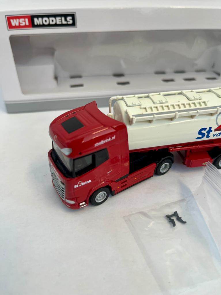St vd Brink DAF XG+ met bulkoplegger 1:87, Overige merken, St vd Brink, Nieuw, Tolweg 15 Ermelo