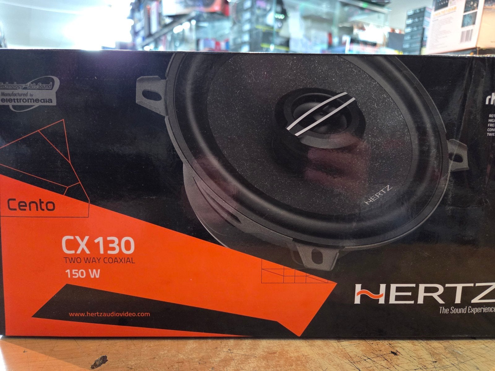 Hertz Cento CX130 13cm Coaxiale Speakers 150W Nieuw, Auto diversen, Ophalen of Verzenden