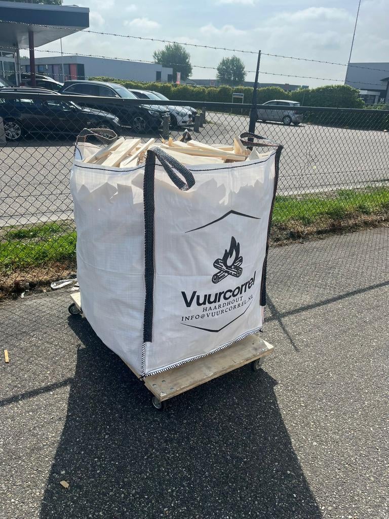 HAARDHOUT VUREN – Kamergedroogd & Direct Stookklaar!, Tuin en Terras, Haardhout, 6 m³ of meer, Ophalen, Overige houtsoorten, Blokken