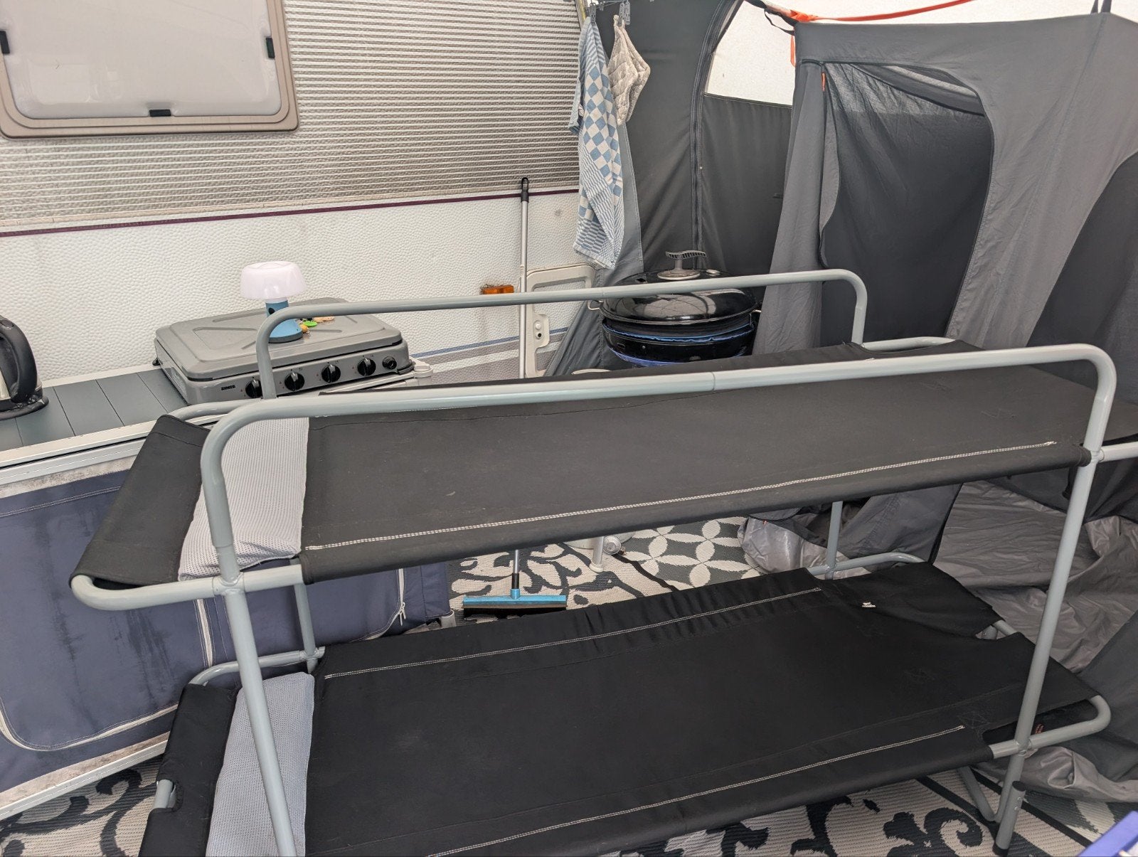 Kampa Dometic Bunkie stapelbed voor voortent, Ophalen of Verzenden, Gebruikt