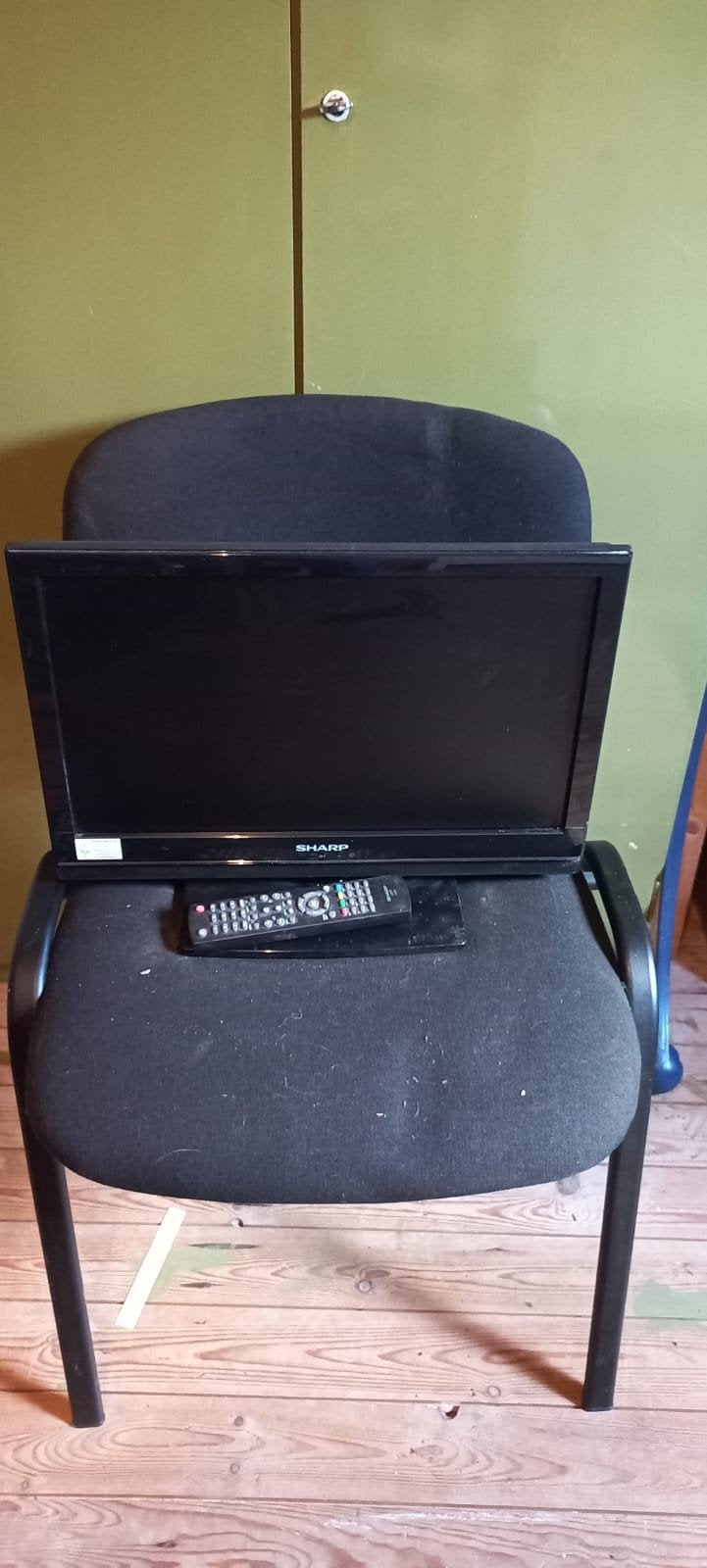 Sharp TV met afstandsbediening, Ophalen of Verzenden, Gebruikt, 40 tot 60 cm, Sharp