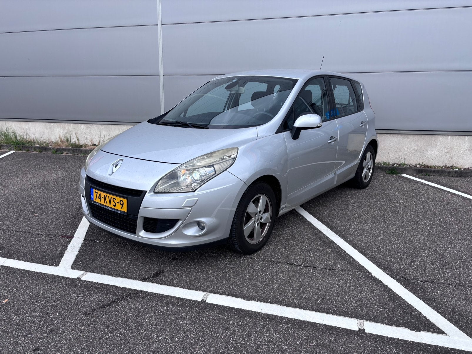 Renault Scénic 1.4 TCE 96KW 2010 Grijs, Auto's, Voorwielaandrijving, Stof, 1295 kg, 4 cilinders