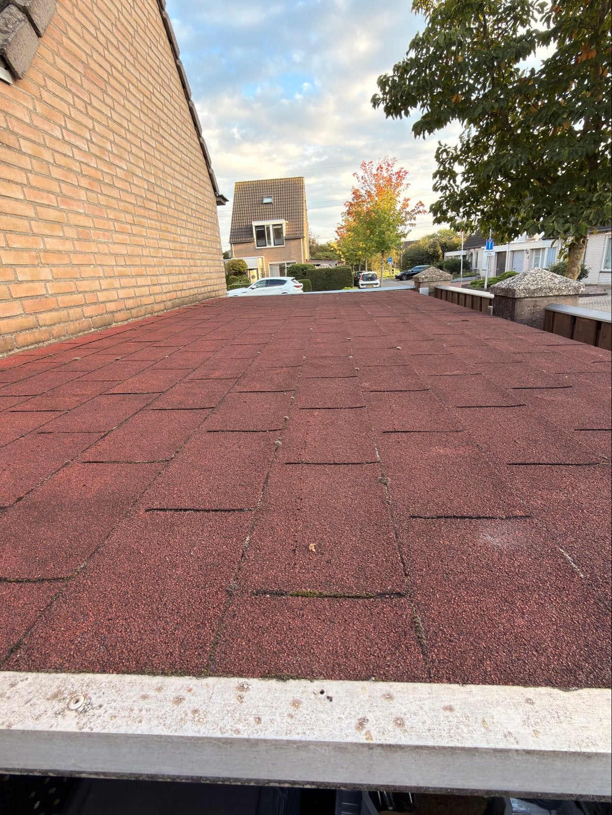 Aluminium dak met ophanging, Tuin en Terras, Ophalen, Gebruikt, Overige typen