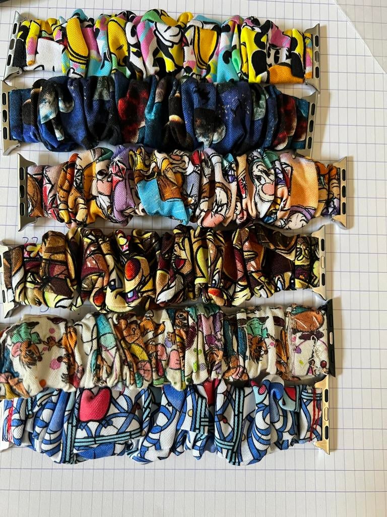 Apple watch horloge bandjes veel mogelijk, Overige merken, Overige materialen, Polshorloge, Overige materialen