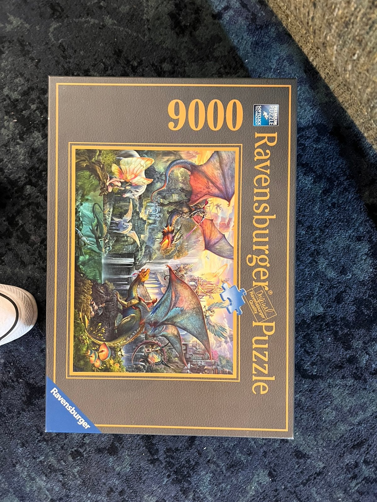 Fantasy puzzle 9000 stukjes, Ophalen, Meer dan 1500 stukjes, Zo goed als nieuw, Legpuzzel