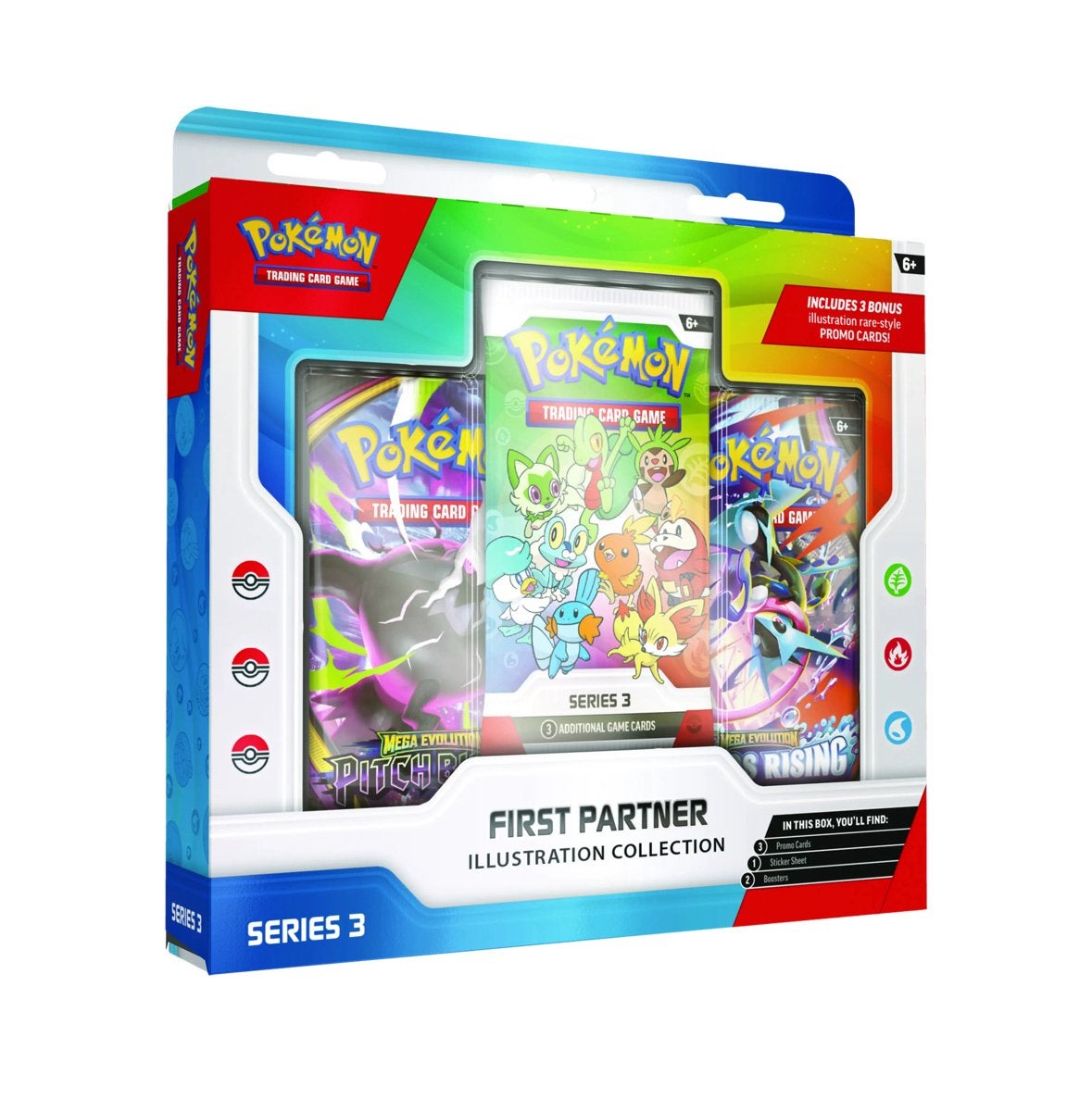 Pokémon First Partner Series 3 Case  Meerdere!, Ophalen, Zo goed als nieuw, Boosterbox
