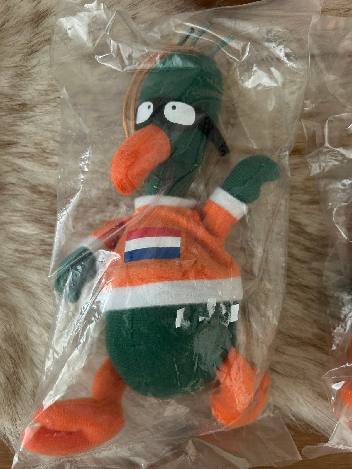 NIEUW René van der Gijp Vogel Vandaag Inside oranje mascotte, Verzamelen, Ophalen of Verzenden, Nieuw