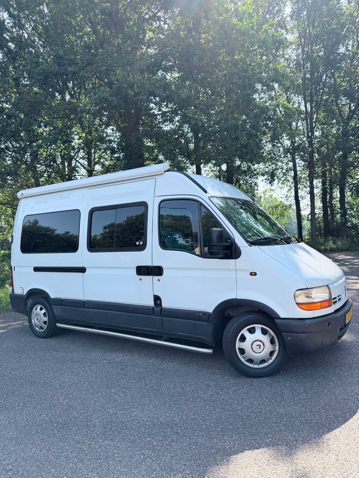 Nette Renault Master Camperbus uit 2002, Overige merken, Buscamper of Camperbus, Tot en met 2, Bedrijf