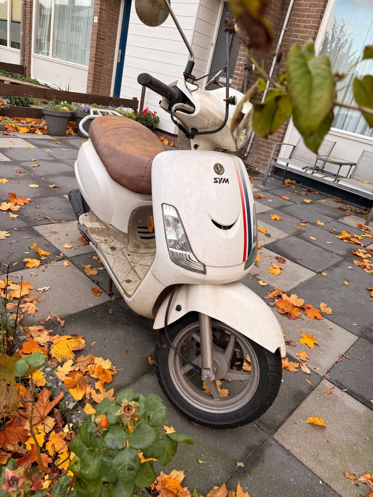 SYM Orbit scooter - Wit, 28384 km, Ophalen, Gebruikt, Orbit
