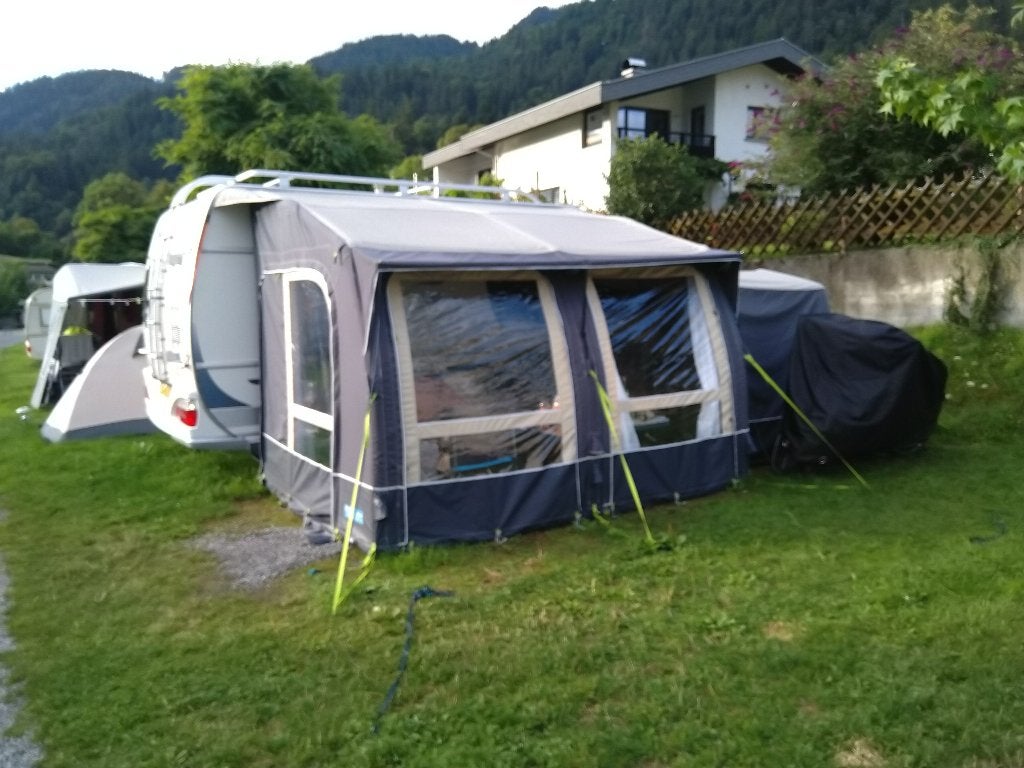 Kampa Classic Air Expert 300, Caravans en Kamperen, Ophalen, Gebruikt, Polyester, Kampa Dometic
