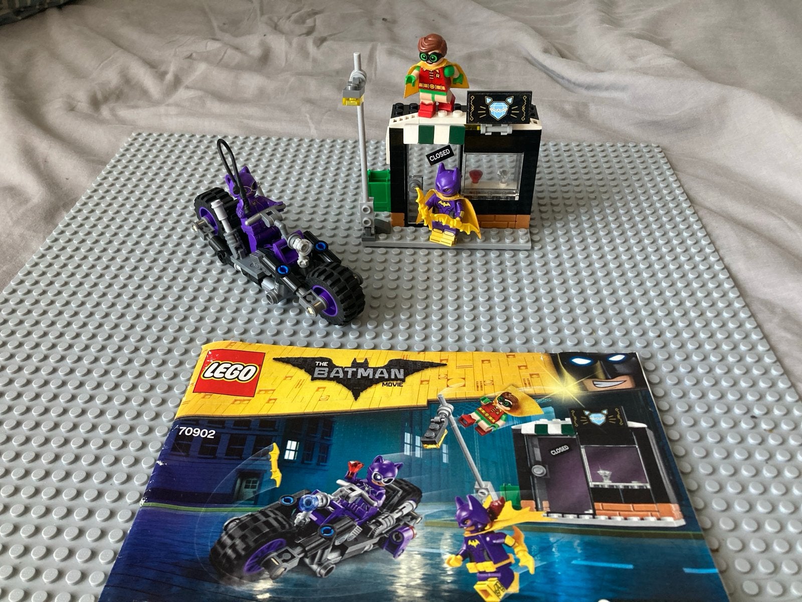 LEGO The Batman Movie Catwoman Catcycle Chase 70902, Ophalen of Verzenden, Zo goed als nieuw, Overige merken