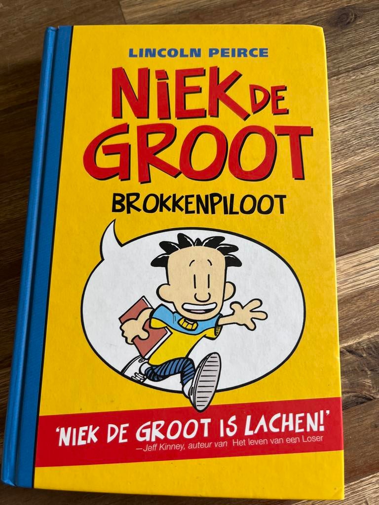 Niek de Groot: Brokkenpiloot - Lincoln Peirce, Ophalen of Verzenden, Zo goed als nieuw, Fictie algemeen