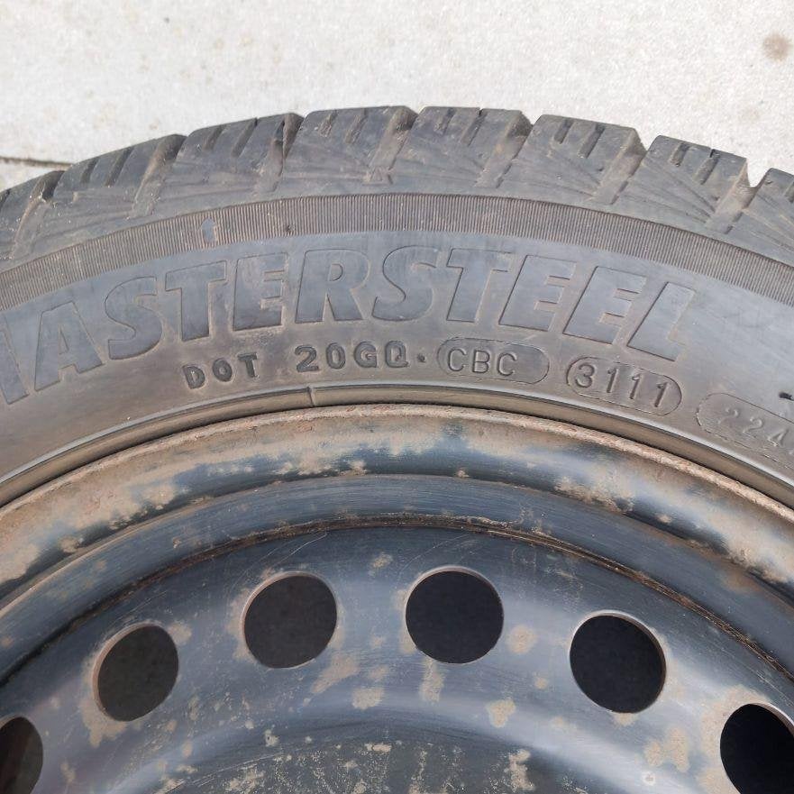 4 Winterbanden + Velg  IS - W 91 H 205/55 R16, Ophalen, Gebruikt