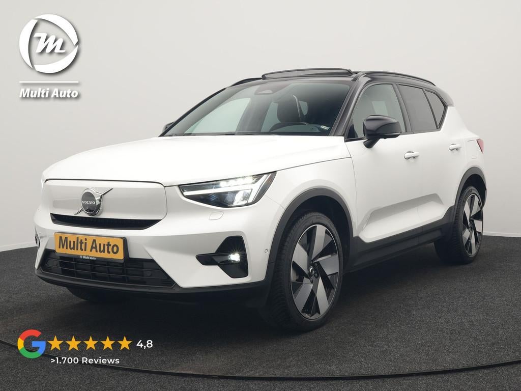 Volvo XC40 Recharge Twin Ultimate 78 kWh 408pk Dealer O.H. |, Auto's, Volvo, Automaat, Zwart, 40 min, Vierwielaandrijving