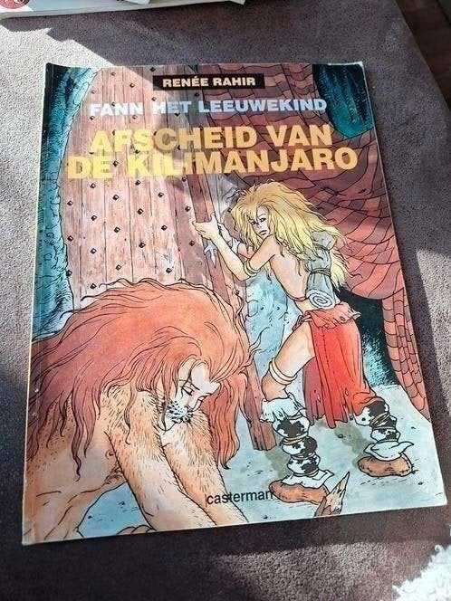 Fann het leeuwekind - Afscheid van de Kilimanjaro, Eén stripboek, Ophalen of Verzenden, Gelezen, Rahir