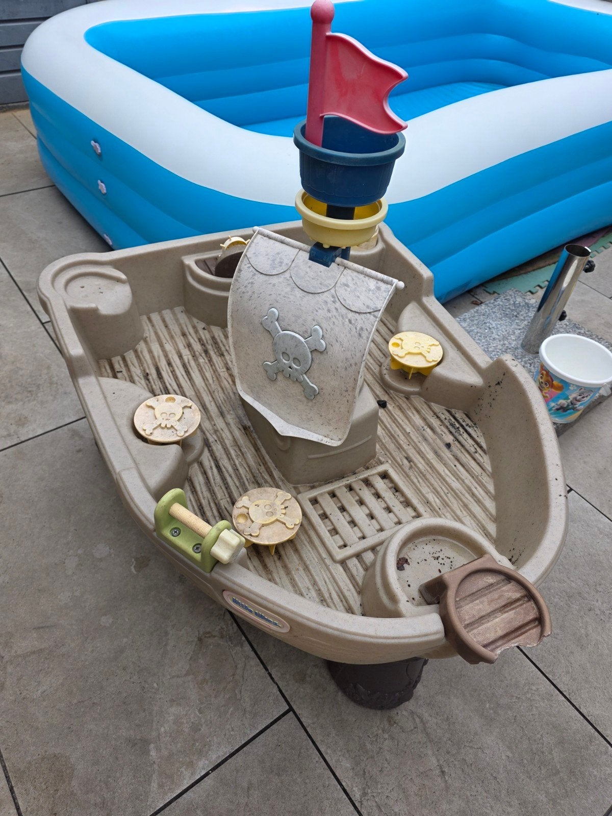 Little Tikes Piratenboot, Ophalen, Gebruikt